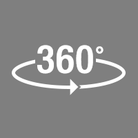 SOLIDE Dubbele trapladder 2x4 treden