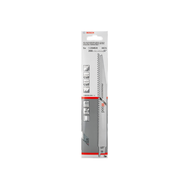 Reciprozaagblad Houtbewerking - PRO S 2345 X - 200 mm - 2 / 5 / 25 / 100 Stuks