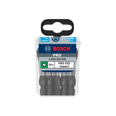Bit PZ2 - 55 mm - 15st
