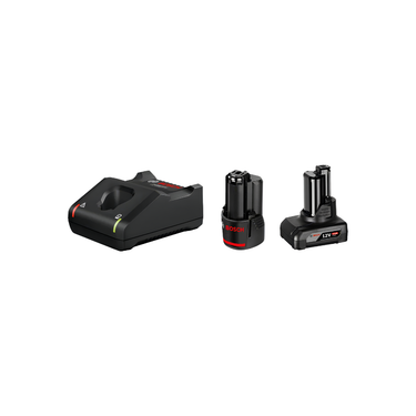 1 × GBA 12V 2.0Ah + 1 × GBA 12V 4.0Ah + GAL 12V-40