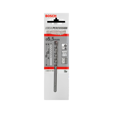 Betonboor CYL-3 - 5,5 mm x 50 mm x 85 mm