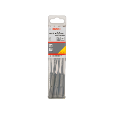 Betonboor SDS plus-5 - 3,5 mm x 100 mm x 160 mm- 10-delig
