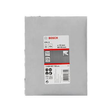 Betonboor CYL-3 - 10 mm x 80 mm x 120 mm (10 delig)