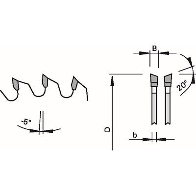 STEHLE Hout Zaagblad 305 x 30 Z60