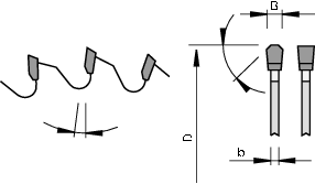 STEHLE Aluminium Zaagblad 180 x 30 Z48