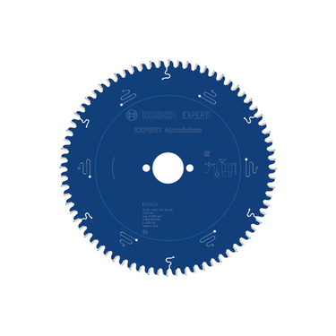 Zaagblad Aluminium - 210 mm x 30 mm x 72T