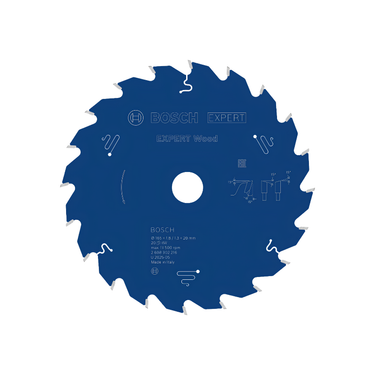Zaagblad Hout - 165 mm x 20 mm x 20T