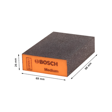 EXPERT S471 Standaard Schuimschuurblok 26 x 69 x 97 mm Middelhard