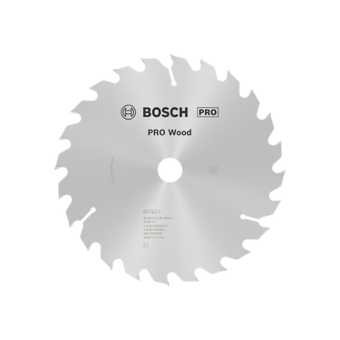 Zaagblad Wood - 190 mm x 20 mm x 24T