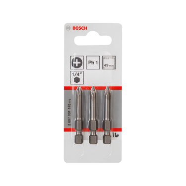 Bit PH1 - 49 mm - 3st