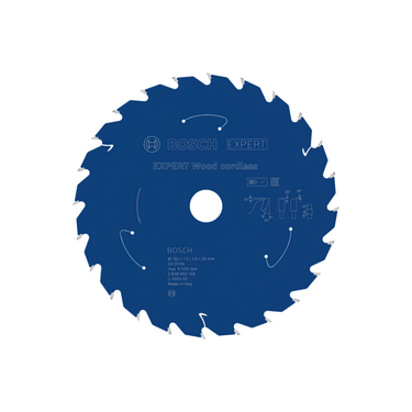 Zaagblad Hout - 165 mm x 20 mm x 24T