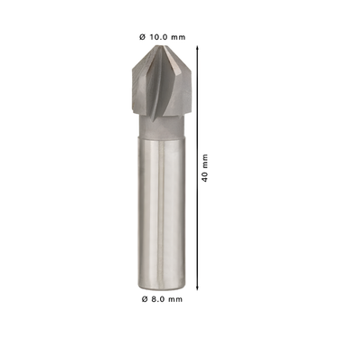 PRO Steel HSS Verzinkboor