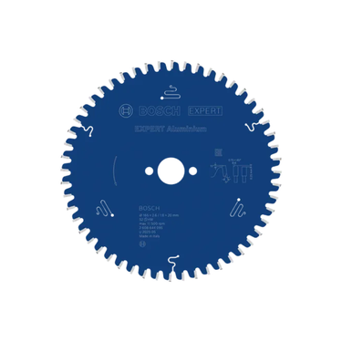 Zaagblad Aluminium - 165 mm x 20 mm x 52T