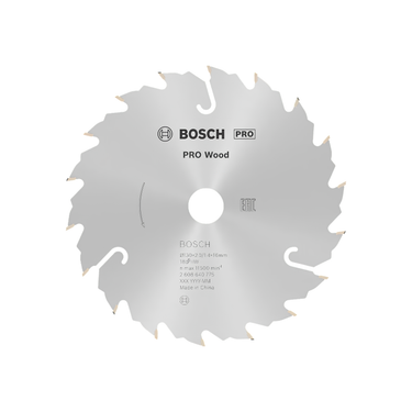 Zaagblad Wood - 130 mm x 16 mm x 18T