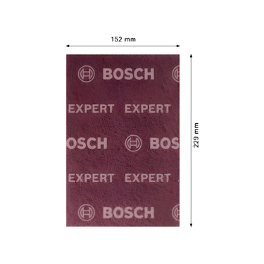 EXPERT N880 Vliespad Voor Handmatig Schuren 152 x 229 mm, Zeer Fijn A