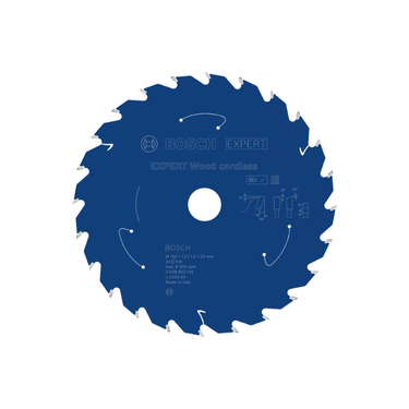 Zaagblad Hout - 160 mm x 20 mm x 24T
