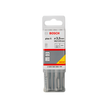 Betonboor SDS plus-5 - 3,5 mm x 50 mm x 110 mm - 10-delig