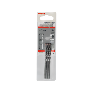 Betonboor CYL-3 - 5 mm x 50 mm x 85 mm - 3 stuks
