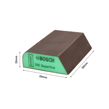 EXPERT Combi S470 Schuimschuurblok 69 x 97 x 26 mm