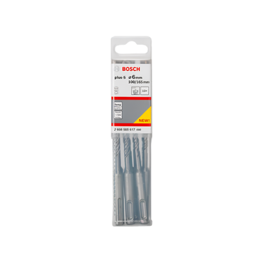 Betonboor SDS Plus-5, 6 mm x 50 mm x 115 mm, 10-delig