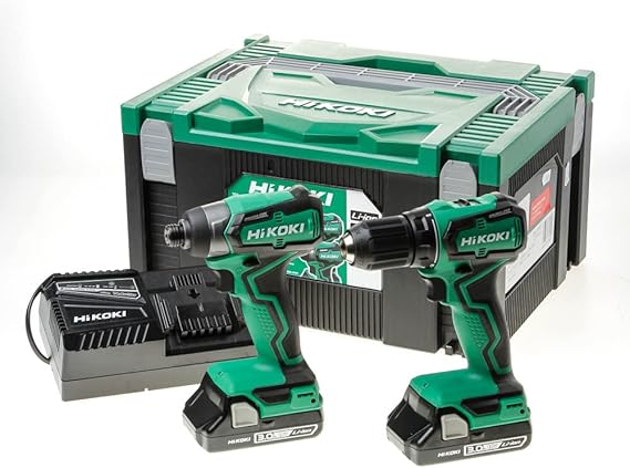 HIKOKI COMBO Schroefm. Kit 18V