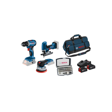 18V Timmer Set (GSR 18V-45 + GST 18V-125 S + GEX 18V-125)