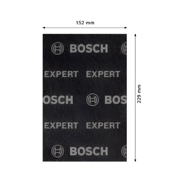 EXPERT N880 Vliespad Voor Handmatig Schuren 152 x 229 mm, Extra Sneden S