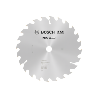 Zaagblad Wood - 184 mm x 16 mm x 24T