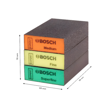EXPERT S471 Standaard Schuimschuurblok 26 x 69 x 97 mm