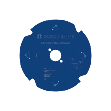 Zaagblad Fibre Cement - 190 mm x 30 mm x 4T