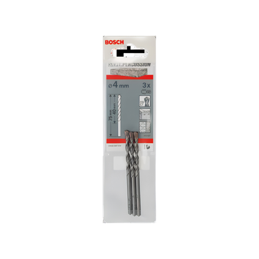 Betonboor CYL-3 - 4 mm x 40 mm x 75 mm - 3 stuks