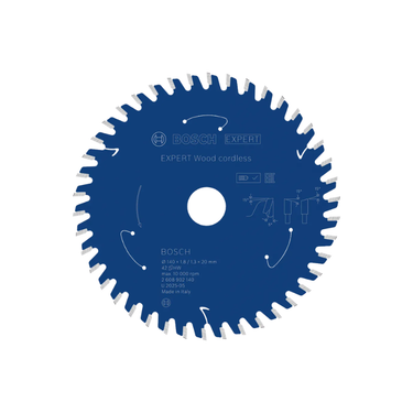 Zaagblad Hout - 140 mm x 20 mm x 42T