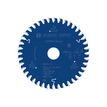 Zaagblad Hout - 120 mm x 20 mm x 40T