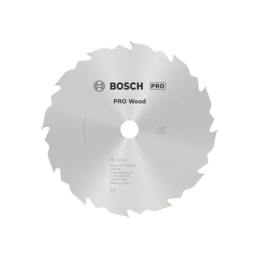 Zaagblad Wood - 160 mm x 16 mm x 12T