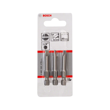 Bit S 0,8 x 5,5 mm - 3st