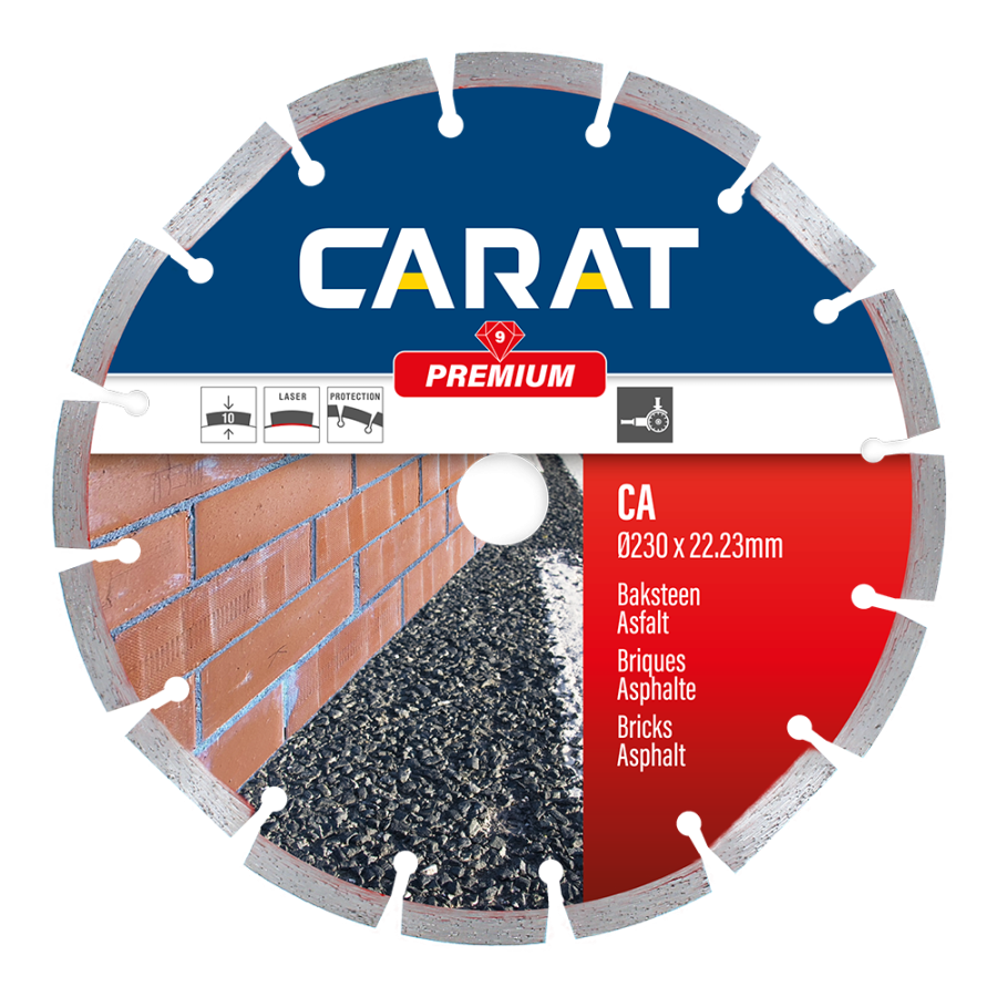 Premium Baksteen Asfalt Zaagblad CA 115 mm