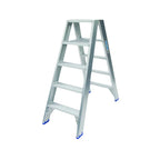 SOLIDE Dubbele trapladder 2x5 treden