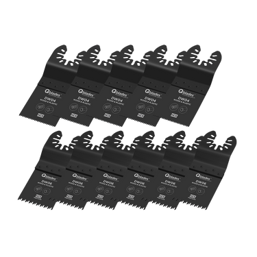 Qblades Zaagblad 11-delig DW93-SET 10+1ST