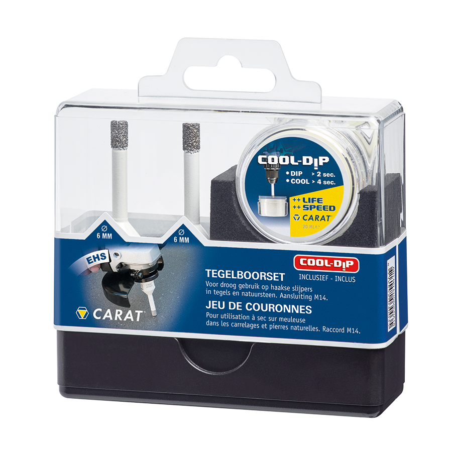 Brilliant Tegelboor Droog (haakse slijper) 82 mm