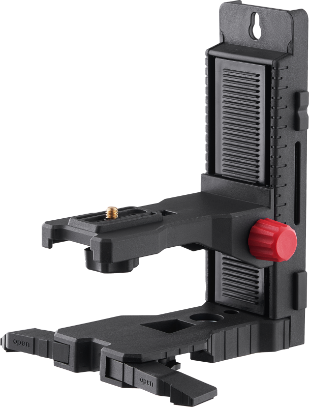 Wandhouder met klem en magneet