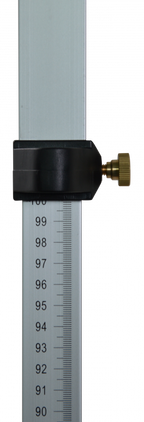 Lasermeetlat met snelklem 240cm