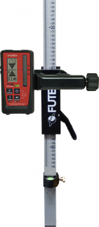 Lasermeetlat met snelklem 240cm