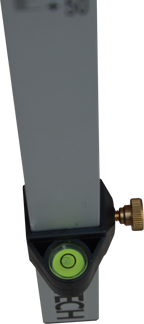 Lasermeetlat met snelklem 350cm