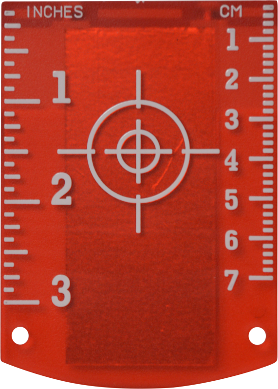 Magnetische doelplaat Rood