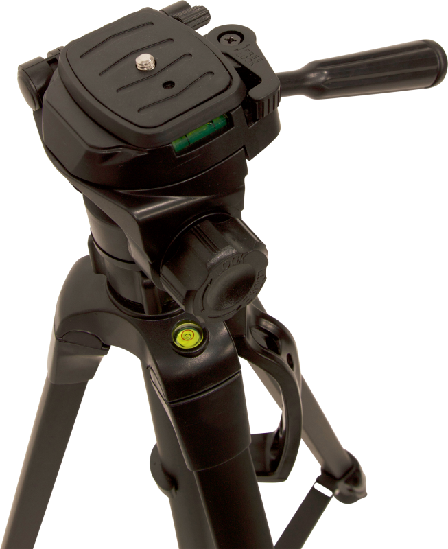 Statief Light Duty 160cm - Draaibare kop - 1/4