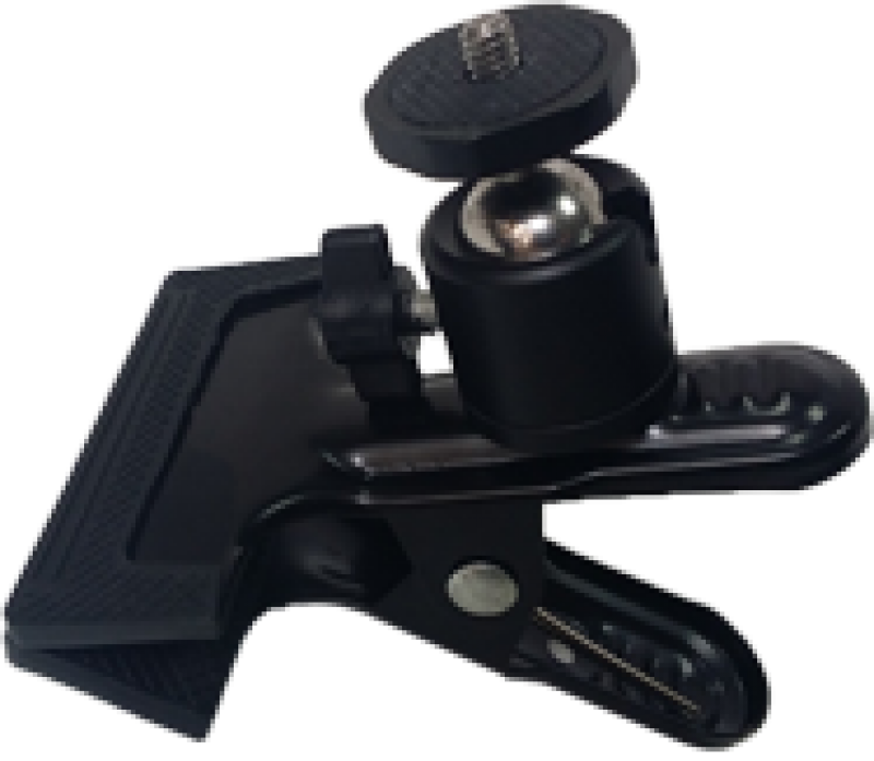 Wandklem met 3D kop 1/4”