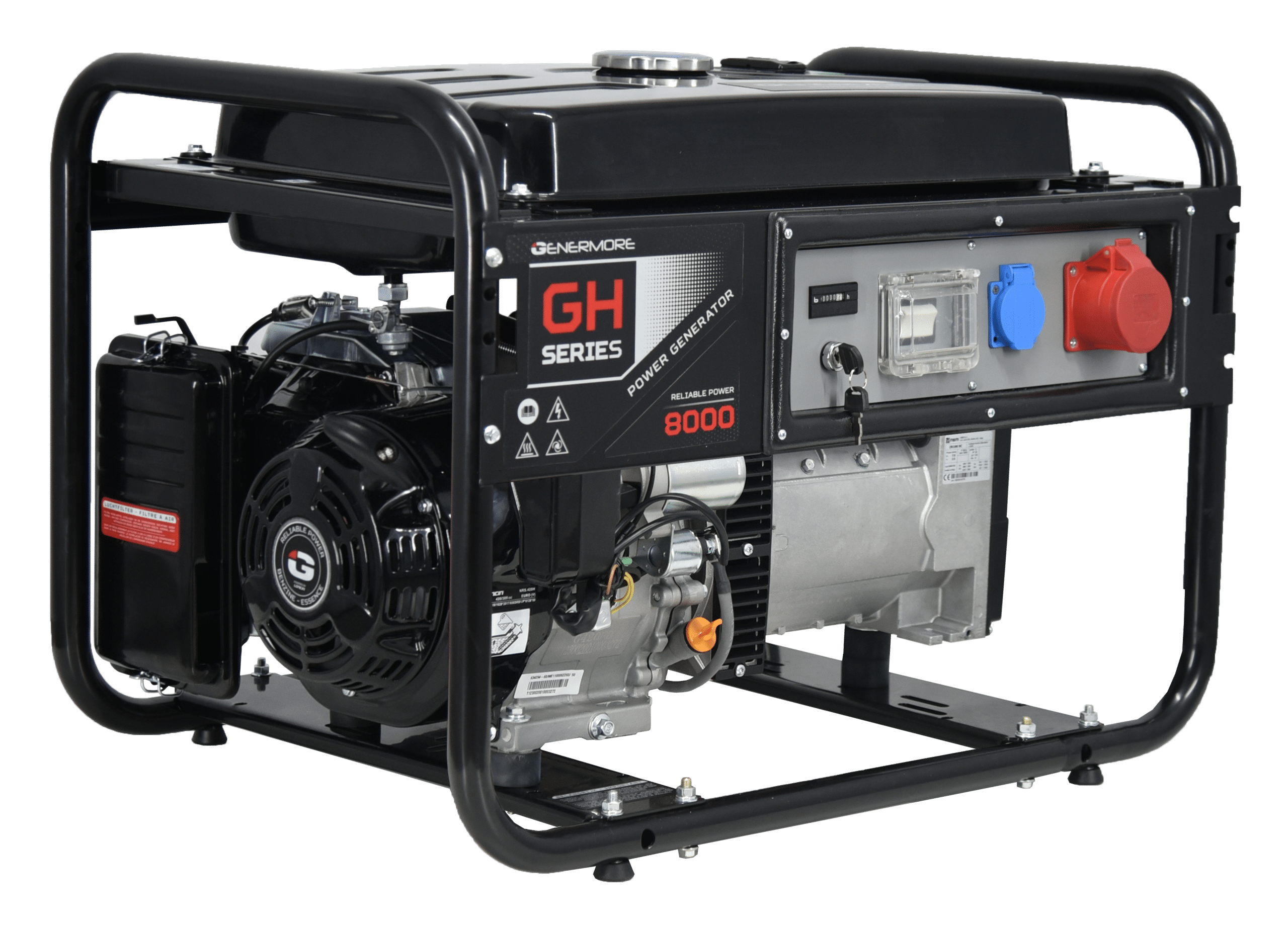 GH8000LT400-AVR Driefasig - 3 x 400V