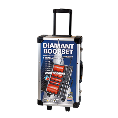 Diamantboor baksteenboorset 32, 52, 82, 112 & 132 mm