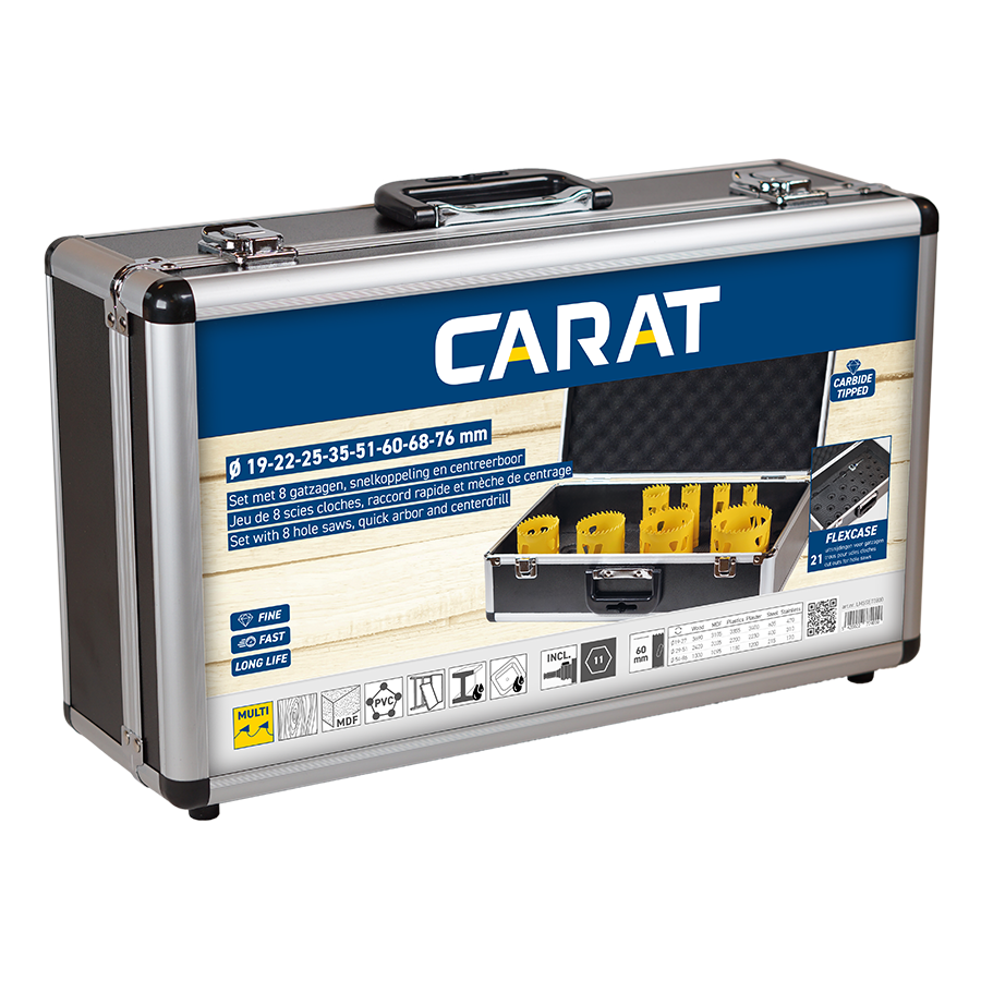 CARAT Multiset gatz. 8st