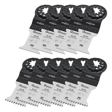 Qblades  11-delig SL93 SET 10+1ST